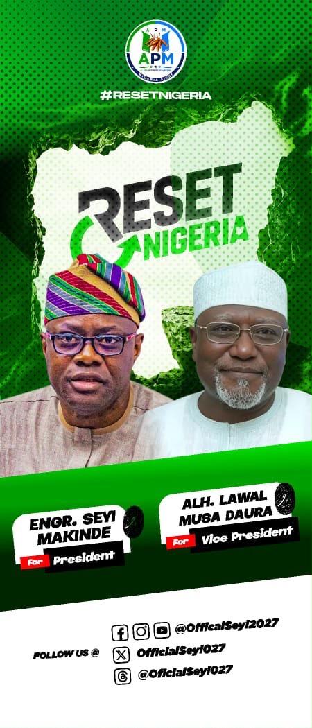 A new chapter is loading for our nation. It’s time to move past broken promises and build a governance structure that works for every Nigerian—North, South, East, and West.